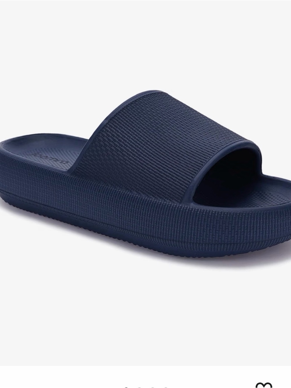 Slide Sandals in Slate Blue - Casual Comfort